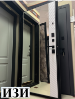 Входные двери  Клио Авокадо двери для квартиры зеркало