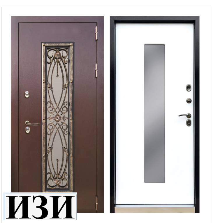 Входные двери  Джулия Термо (терморазрыв) В наличии! белая панель