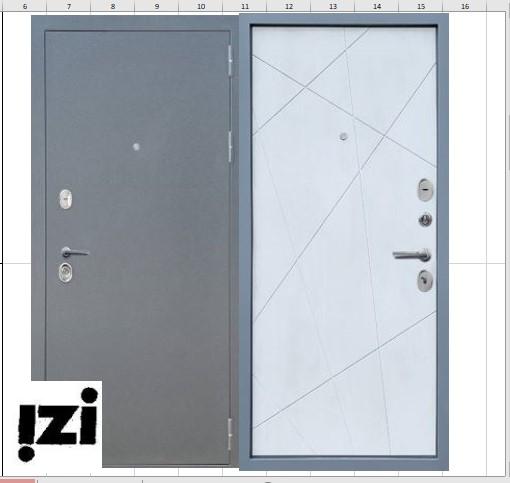 Входные двери 3к FlyDoors 3 Геометрия Флайдорс Flydoors