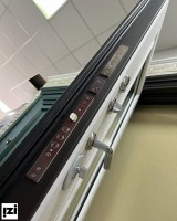 ВХОДНЫЕ ДВЕРИ  ИРИДА ТЕРМО Тобакко 960 мм \2200 мм не стандартный размер