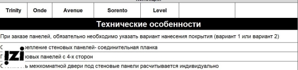 Стеновая панель INVENTO за кв.м2