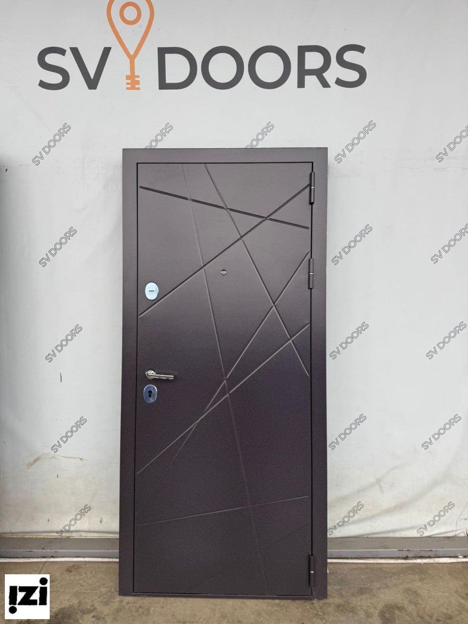Входная дверь Честер Кварц букле, порошковое покрытие Akzonobel (SV Doors Входные двери)