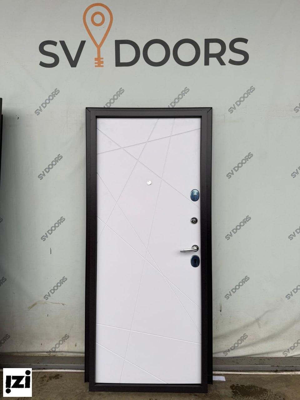 Входная дверь Честер Кварц букле, порошковое покрытие Akzonobel (SV Doors Входные двери)