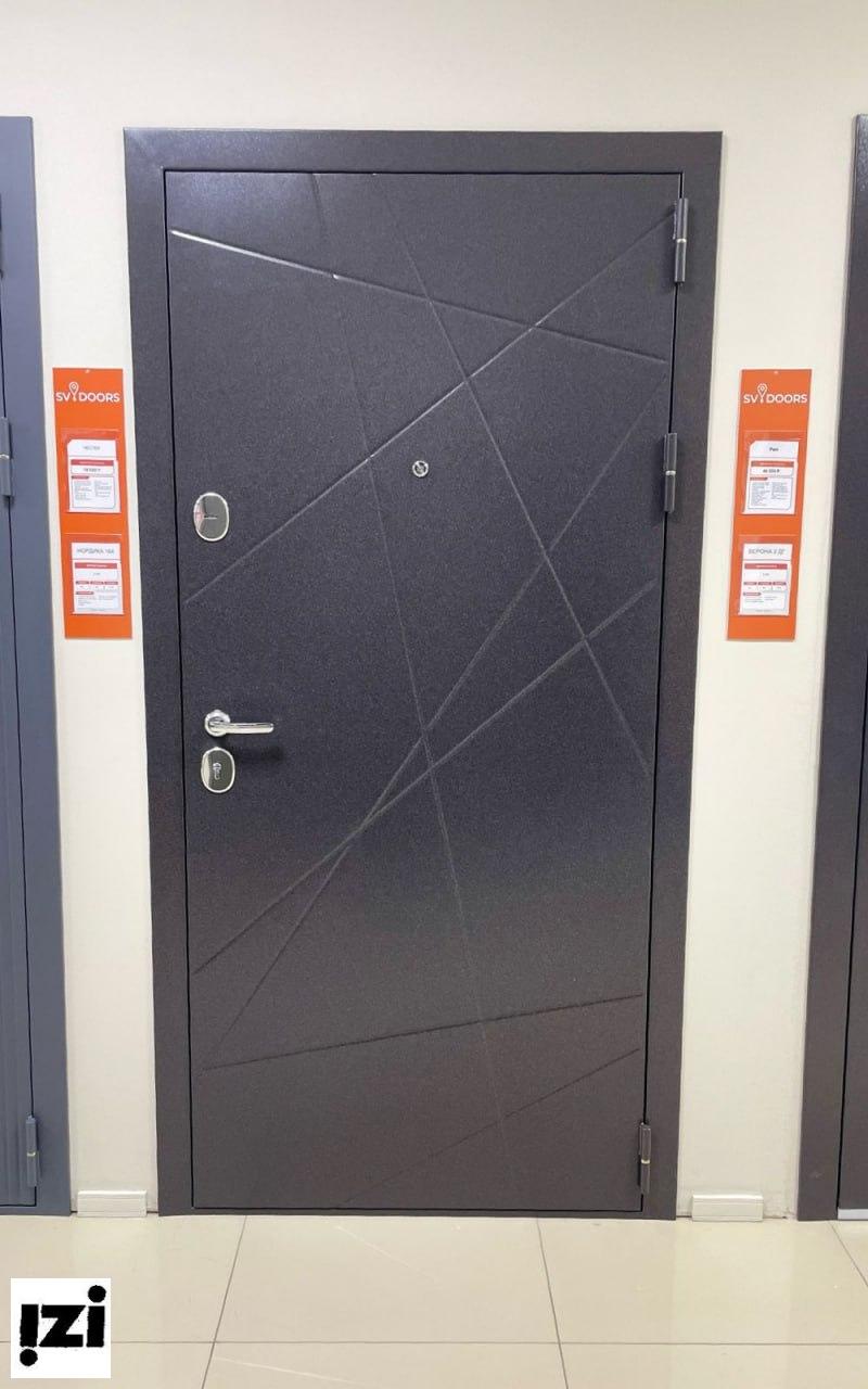 Входная дверь Честер Кварц букле, порошковое покрытие Akzonobel (SV Doors Входные двери)