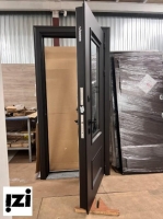 Входные двери Не стандартные двери ВиладжРал 8019 1200х2200мм TANDOOR Тандор