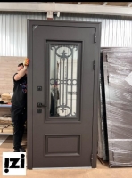 Входные двери Не стандартные двери ВиладжРал 8019 Виладж 960х2200 мм TANDOOR Тандор