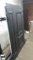Металлическая входная дверь Самури-2 7016 ТЕРМО!!!  1200\2200мм терморазрыв