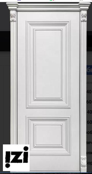 Межкомнатные двери Дебют 2000мм, тон Авангард эмаль стекло