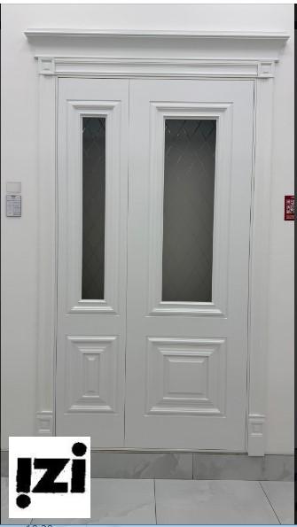 Межкомнатные двери Вериче 2100мм, эмаль белая ДГ