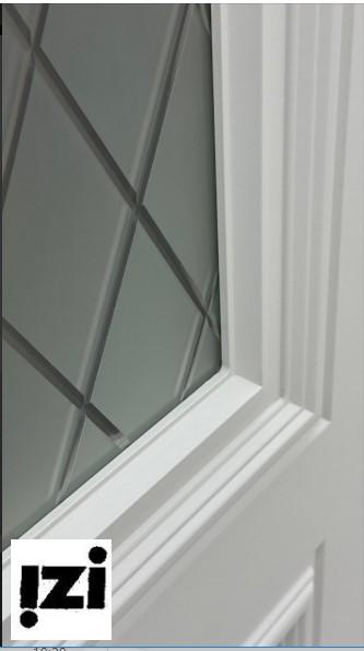 Межкомнатные двери Вериче 2100мм, эмаль белая ДГ