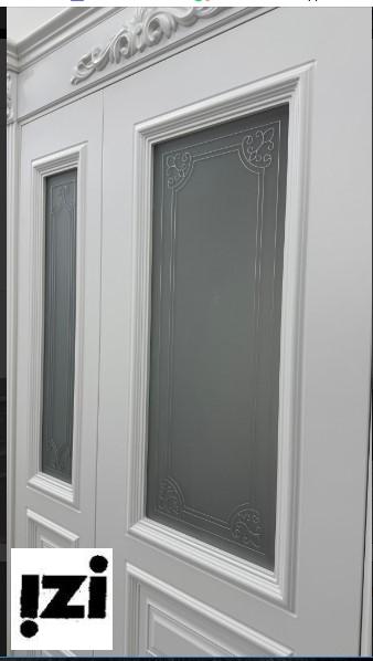 Межкомнатные двери Бостон 2100мм, эмаль белая