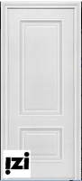 Межкомнатные двери Валенсия 2000мм, эмаль белая стекло