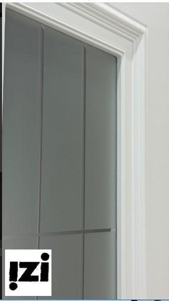 Межкомнатные двери Валенсия 2200мм, эмаль белая