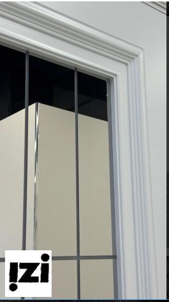 Межкомнатные двери Валенсия 2100мм, рал 7047 эмаль ДГ