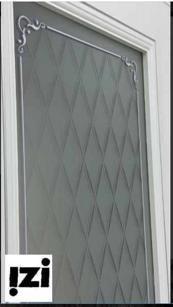 Межкомнатные двери  Рим 2100мм, эмаль белая, серебро эмаль ДГ