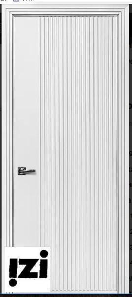 Межкомнатные двери Ультра 2000мм, эмаль белая