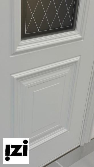 Межкомнатные двери Акцент 2000мм, эмаль белая