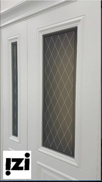 Межкомнатные двери Акцент 2100мм, эмаль белая