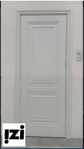 Межкомнатные двери Дельта 2000мм, эмаль белая