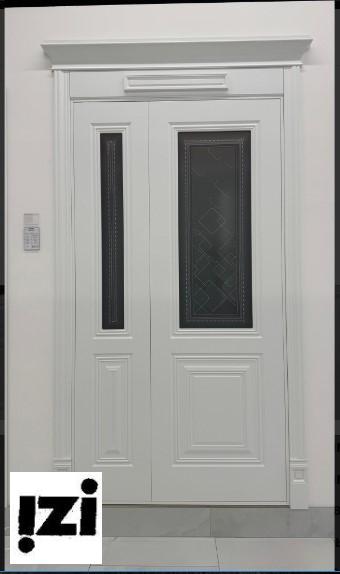 Межкомнатные двери Дельта 2000мм, эмаль белая