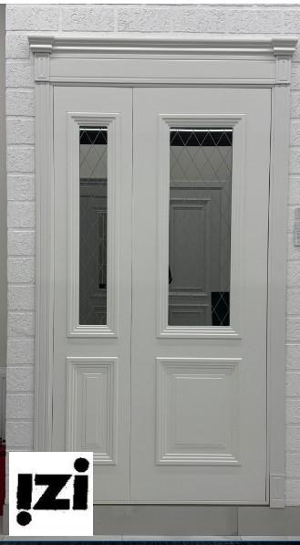 Межкомнатные двери Скалино 2000мм, эмаль белая