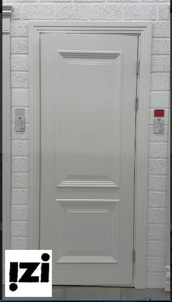 Межкомнатные двери Скалино 2100мм, эмаль белая