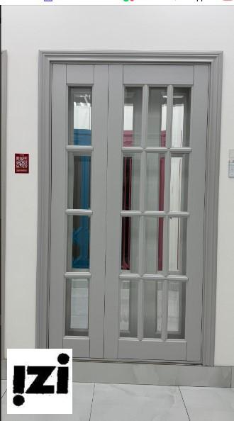 Межкомнатные двери Лондон New 2000мм, рал 7047 ДГ