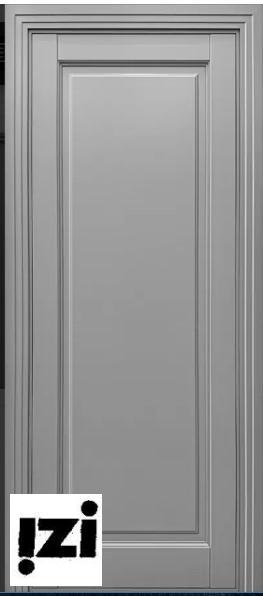 Межкомнатные двери Лондон New 2000мм, рал 7047 ДГ