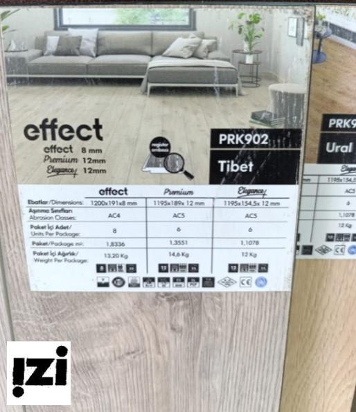 Ламинат AGT Effect Premium 8мм 33 класс Tibet Тибет Влагостойкий