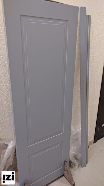 Межкомнатные двери.Кантата ДГ эмаль белая 2200 мм  ТАНДОР TANDOOR