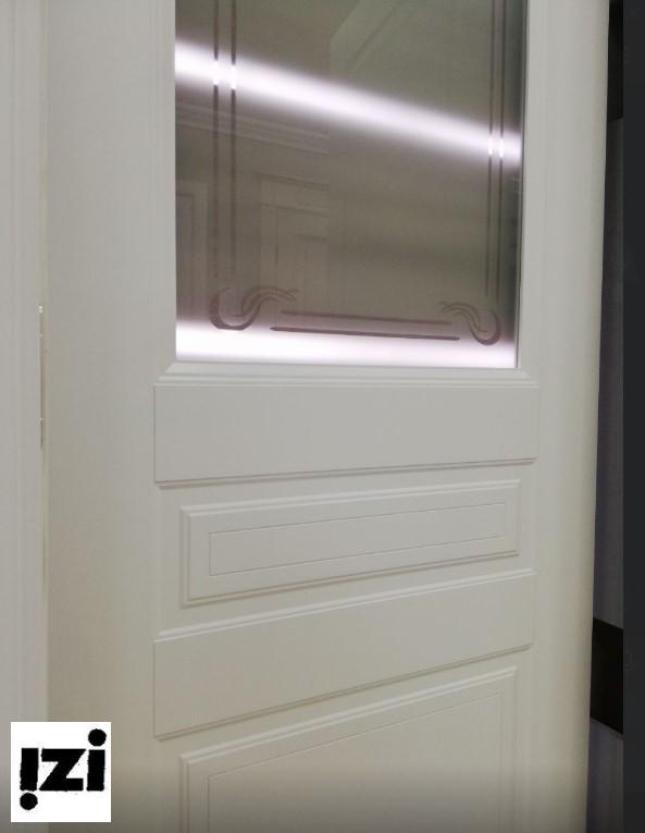 Межкомнатные двери NEW Кантри эмаль белая ДГ Тандор