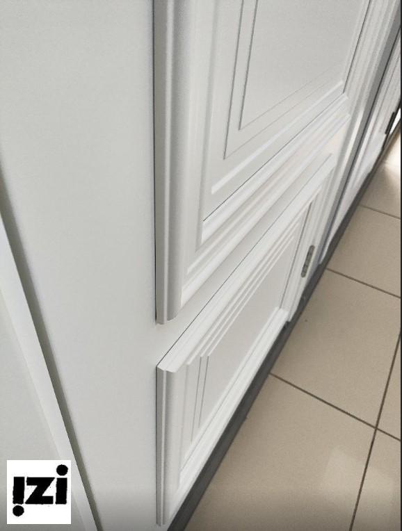 МЕЖКОМНАТНЫЕ ДВЕРИ  NEW Багет №11 ДГэмаль белая 2200 ммТАНДОР TANDOOR.