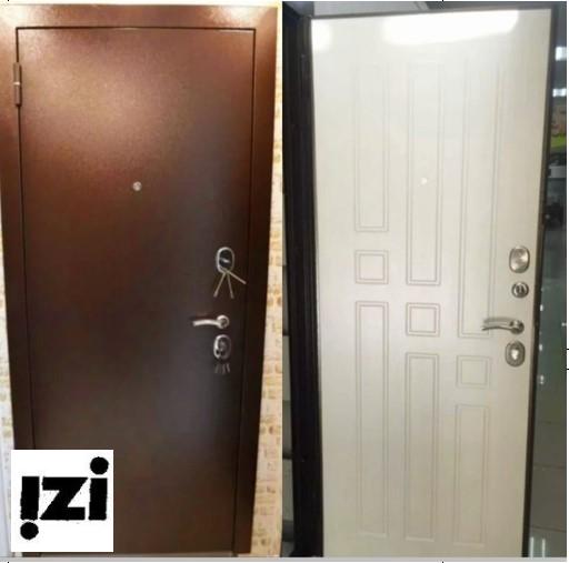 Входная дверь Дельта 1 Гарда NEV 860-960/2050 антик медь