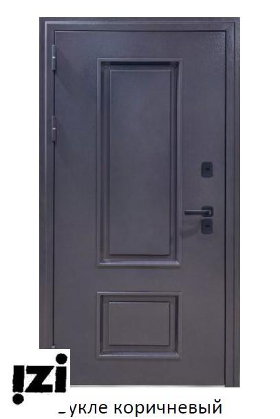 Входные двери Termo Strong (Pro) С терморазрывом Букле коричневый VFD Владимировская фабрика дверей