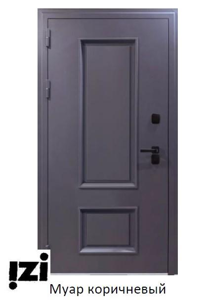 Входные двери Termo Strong (Pro) С терморазрывом Муар коричневый VFD Владимировская фабрика дверей