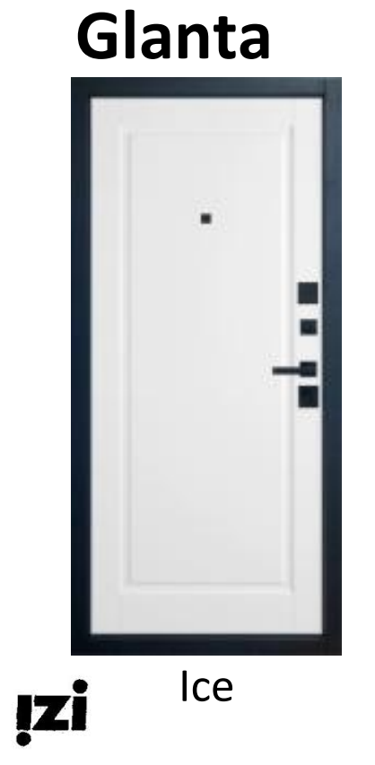 Входные двери BALANCE Twin Glanta Ice VFD Владимировская фабрика дверей