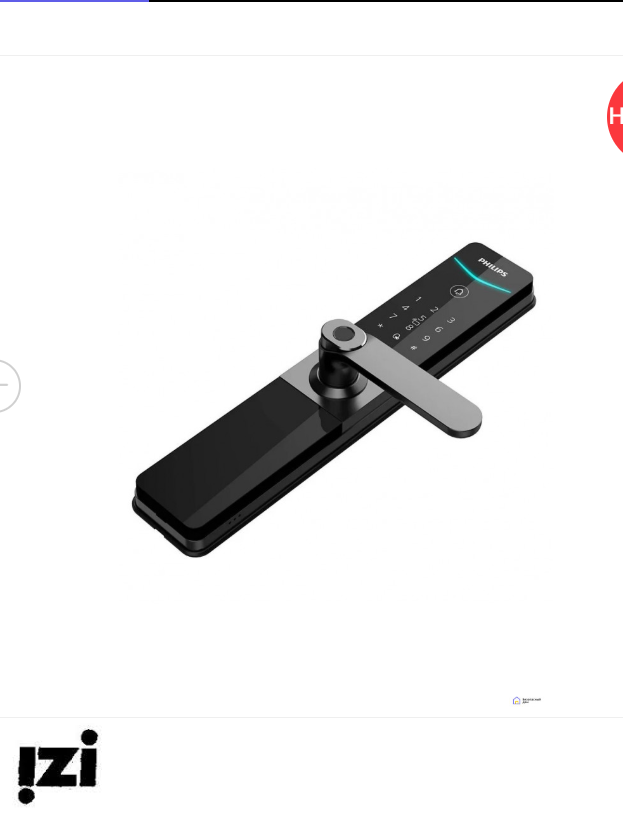 Электронный дверной замок Philips Easykey DDL610-5HBS