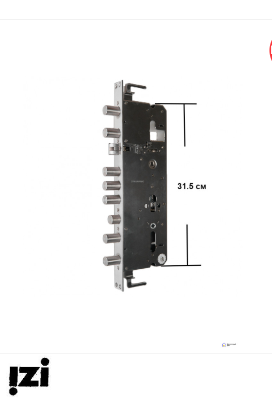 Врезной электронный дверной замок SECURAM V8 FINGER VEIN . Топовая версия замка