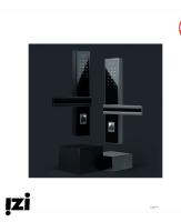 Врезной электронный дверной замок SECURAM E8 FINGER VEIN