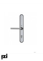 Электронный дверной замок Home Slim SILVER Novilock v.4237