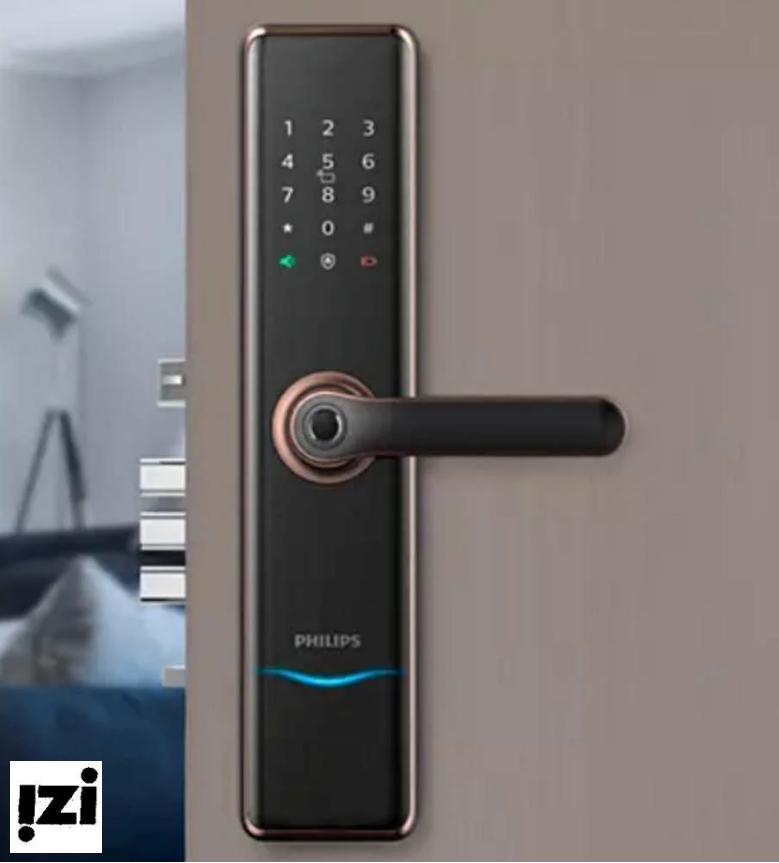 Philips EasyKey 7300 черный/медный. Электронные замки Dircode