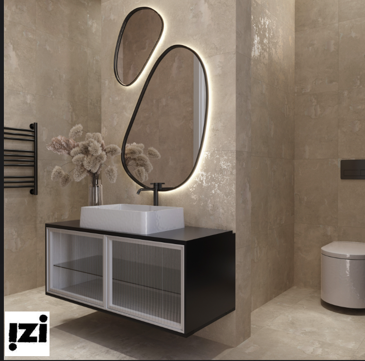 ERAGON LIGHT BROWN Формат: 60×60 см Поверхность: матовая с глянцевым эффектом