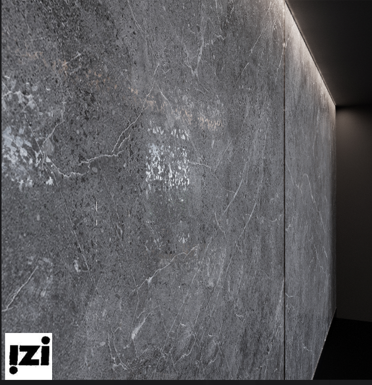 ESPERIA GRIGIO LAPPATO Формат: 120×60 см Поверхность: карвинг, лаппатированная.Керамическая плитка