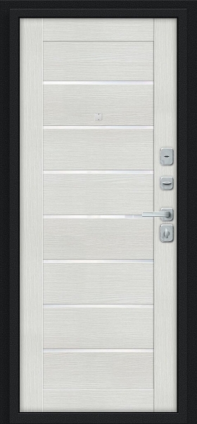 Техно/BChrome Букле черное/Bianco Melinga