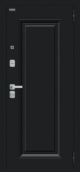 Флэш МФ/BChrome Букле черное/Bianco Melinga