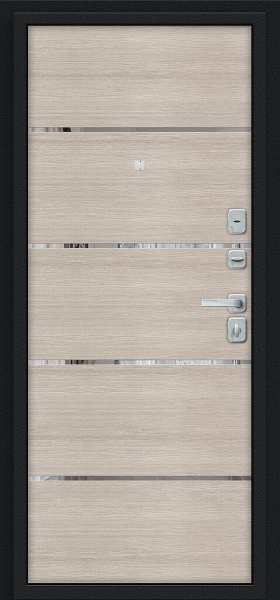 Лайн/BChrome Букле черное/Cappuccino Melinga