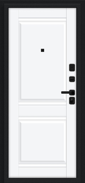 Некст МФ/SBlack Букле черное/White Silk