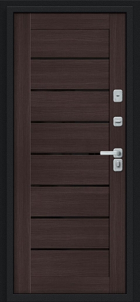 Thermo Техно Д2/BChrome Букле черное/Wenge Melinga