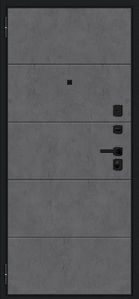 Граффити-1 Инсайд/SBlack Букле черное/Slate Art