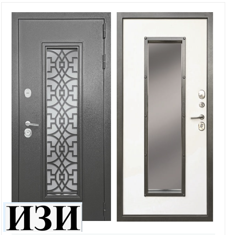 Входные двери  Камила  2200*960 Под заказ  без терморазрыва